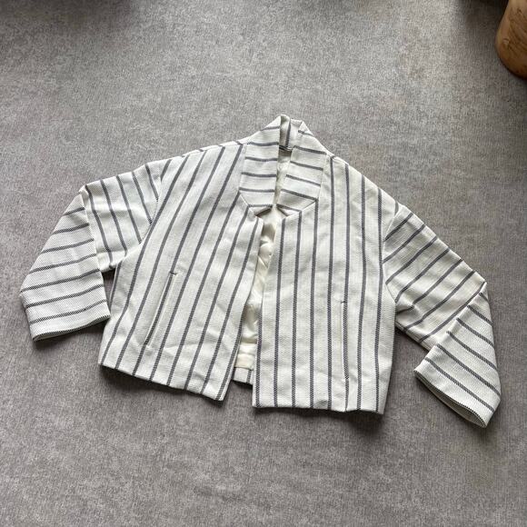 Anthropologie Jackets & Blazers - Anthropologie Striped Blazer Jacket
